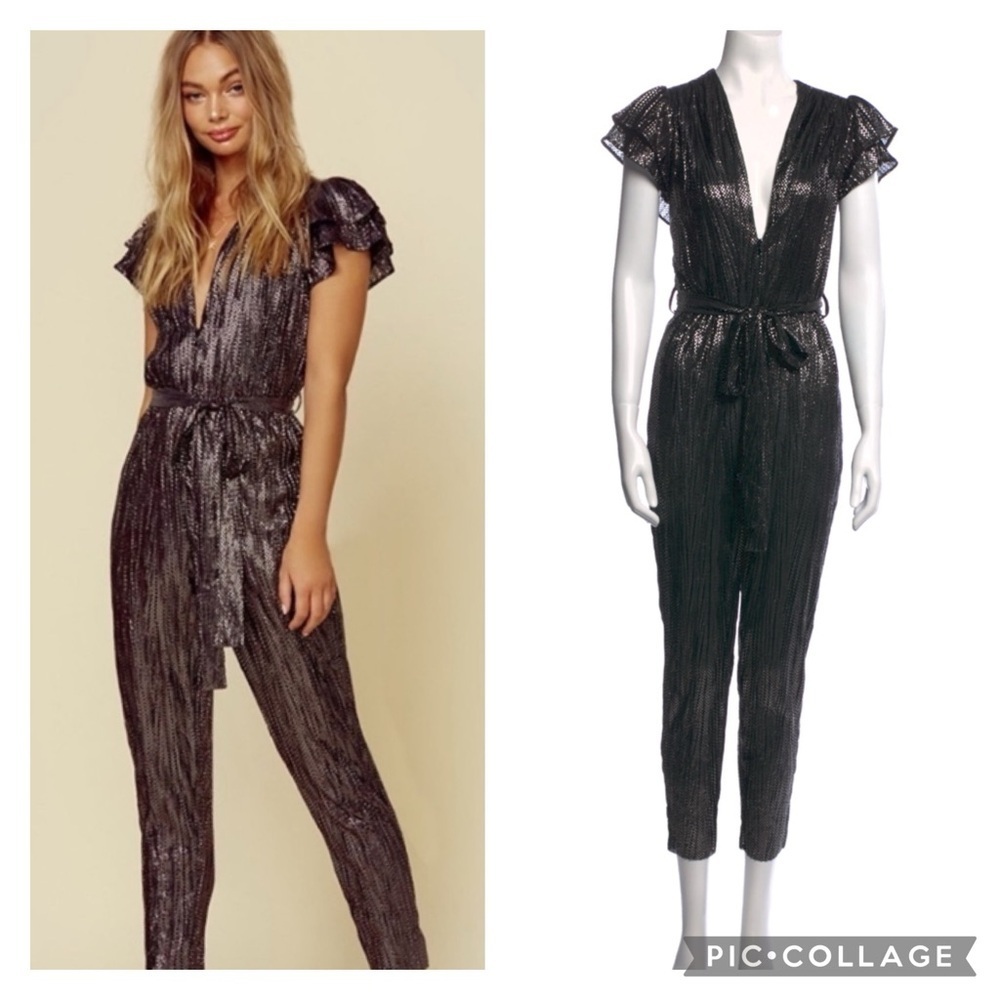 Sabina Musayev Cooper Oscar jumpsuit size medium M